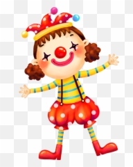 Rio Carnival Parade Paper Party Child - Girl Clown Png Malabares Niños Animados,It Clown Png