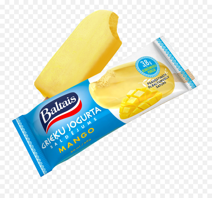 Baltais Mango Yoghurt Ice Cream - Balbiino Snack Png,Twinkie Png