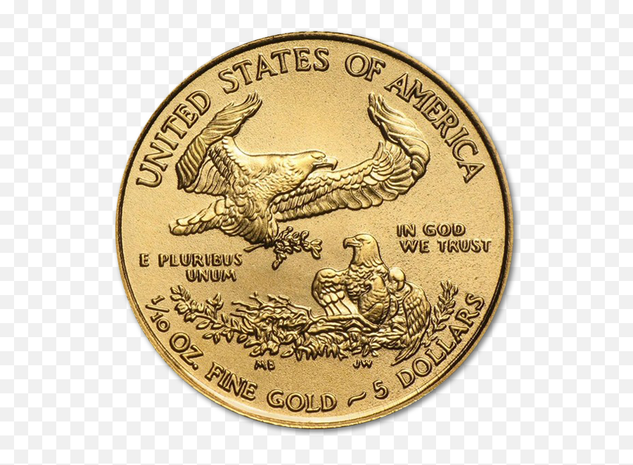 Gold Investment Coin American Eagle 110 Oz For Bitcoin Png