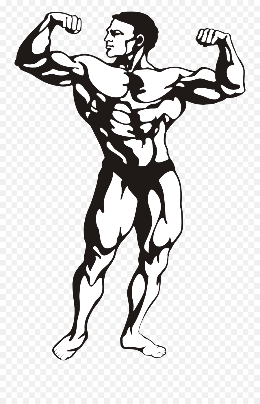 Body Builder Clip Art - Body Builder Clip Art Png,Body Builder Png