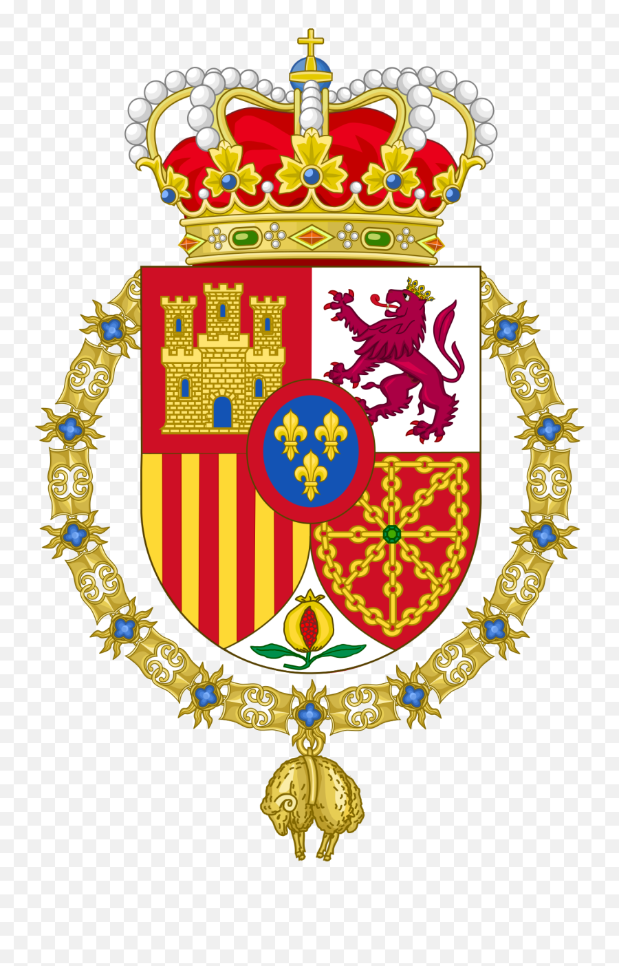 Spanish Flag Png Transparent Image - Coat Of Arms Spain,Spanish Flag Png