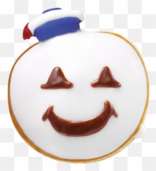 The 30th Anniversary Ghostbusters Donuts Have Arrived - Happy Png,Stay Puft Marshmallow Man Png