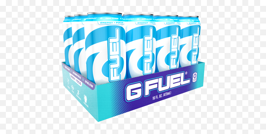 12 G Fuel Blue Ice Sugar Free - Crash Bandicoot G Fuel Png,Gfuel Png