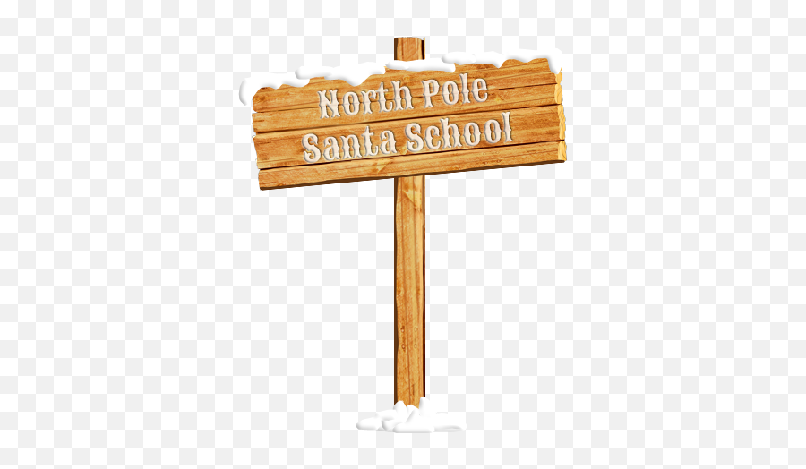 North Pole Santa School - Horizontal Png,North Pole Png