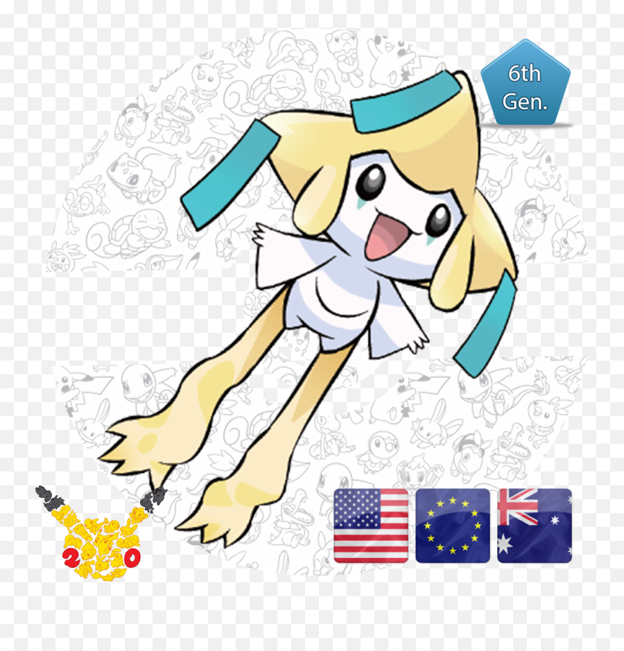 Jirachi 20th Anniversary - Fictional Character Png,Jirachi Png