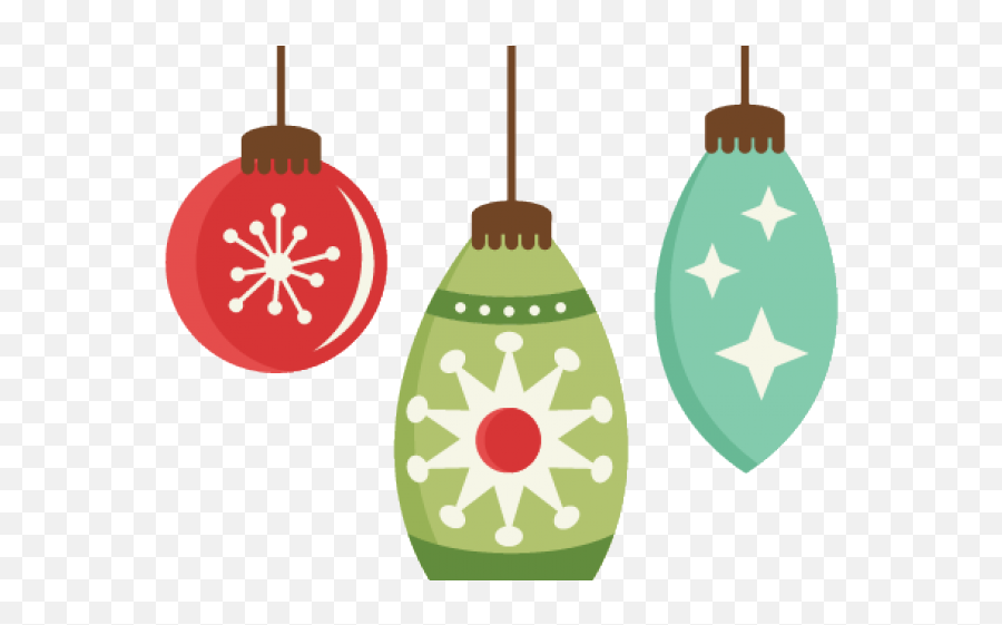 Clipart Christmas Ornaments - Hanging Christmas Decorations Clipart Png,Merry Christmas Banner Png