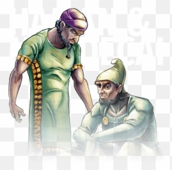 Haman And Mordecai - Fictional Character Png,Mordecai Png