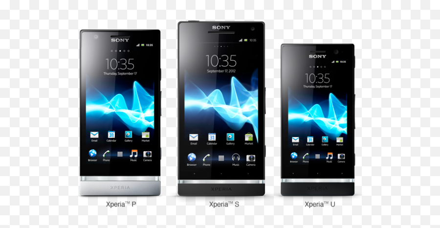 Sony Xperia U And P Unveiled - A Little Late To The Show Png,Sony Erricsson Logo