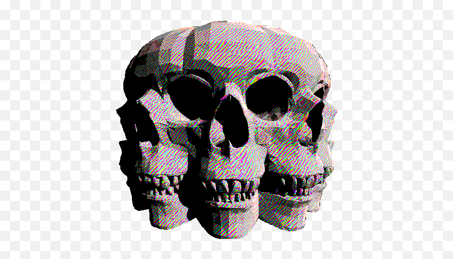 Skull Gifs Page 12 - Rotating Skull Gif Transparent Png,Skeleton Gif Transparent
