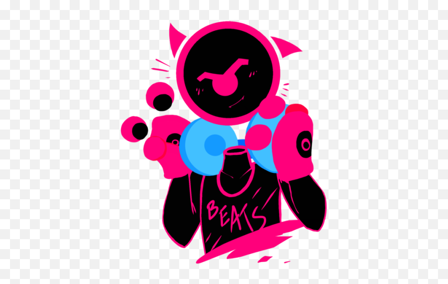 Thats One Pretty Cool Cat - Dj Just Shapes And Beats Png,Cool Design Png