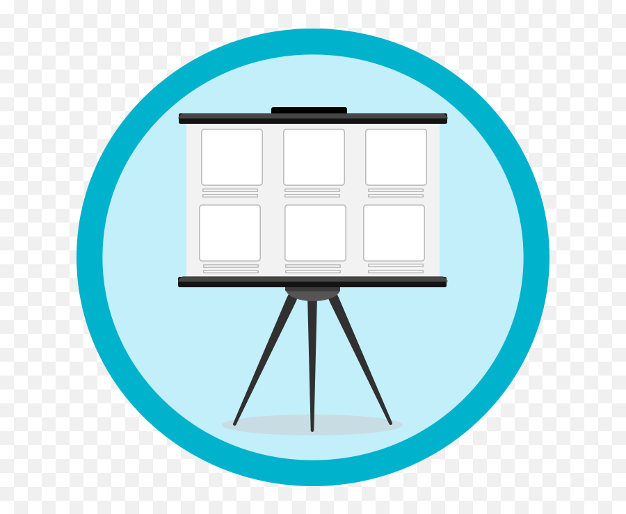 Animation Services U2014 Silver Lining - Horizontal Png,Easel Icon Png