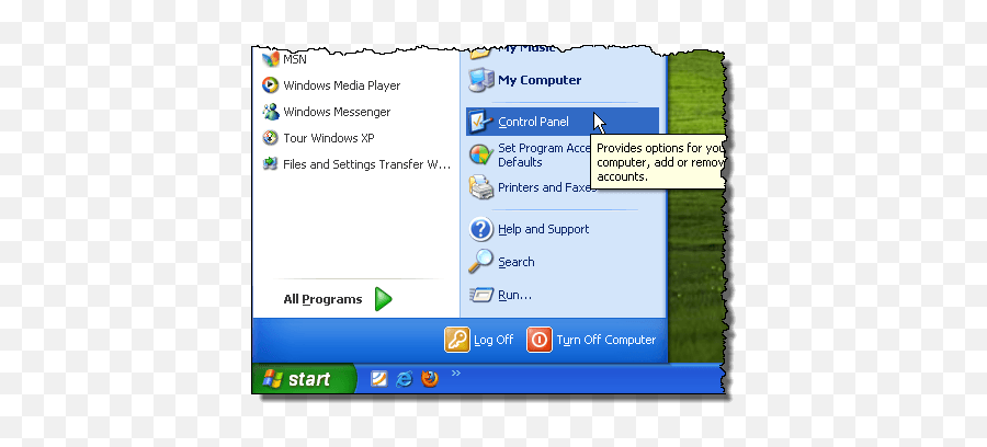 Enable And Disable Windows Features - Pada Tampilan Windows Xp Terdapat Batang Menu Png,Windows 7 Control Panel Icon To Change Network Settings