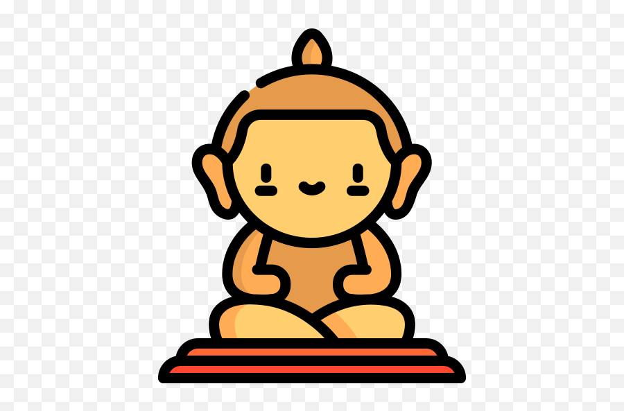 Buddha Icon - Happy Png,Buddha Icon