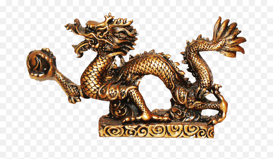 Dragon Figure Transparent Png - Stickpng Chinese Dragon Statue Png,Dragon Icon Tumblr