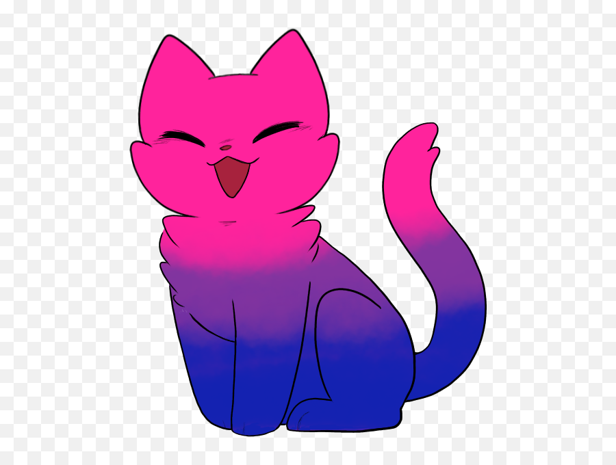 Bisexual Pansexual - Pansexual Cat Png,Bisexual Flag Icon