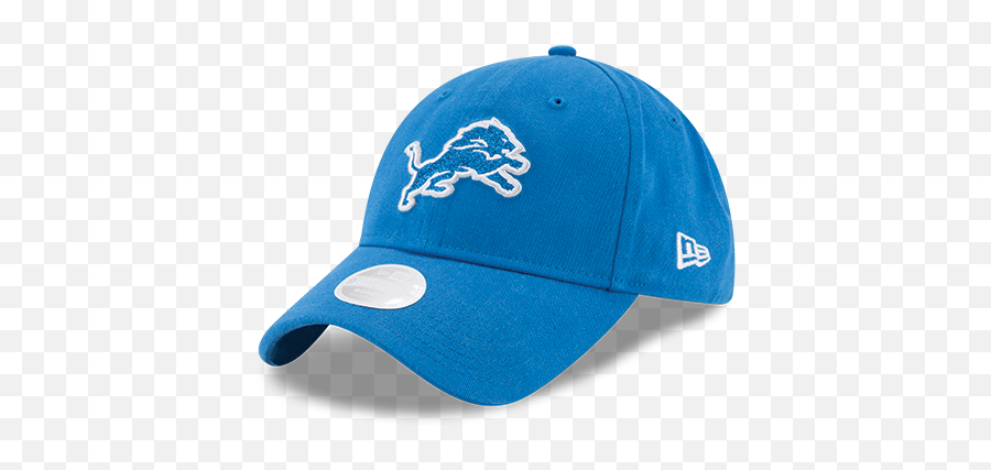 New Era Detroit Lions Womenu0027s Blue 9twenty Team Glisten - Yankees Cap New Era Women Png,Detroit Lions Logo Png