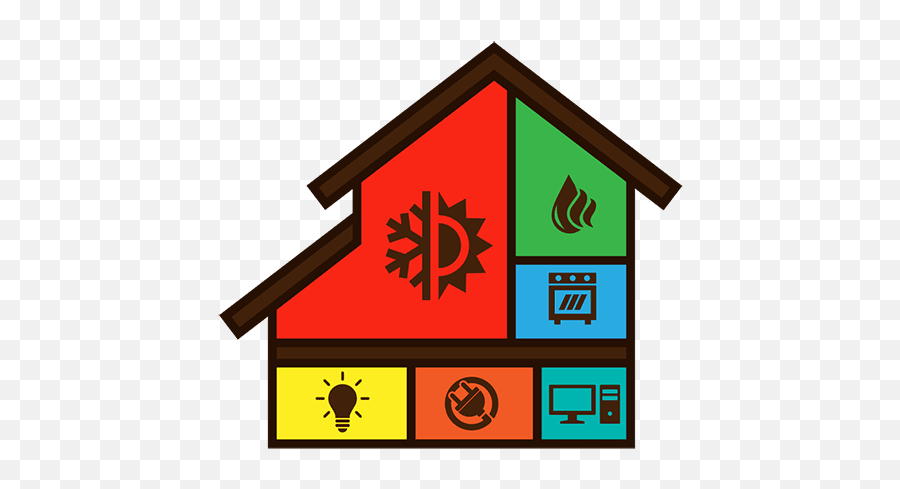 Free Home Energy Evaluation - Rinaldiu0027s Air Conditioning Language Png,Icon Of Cottage House