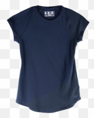 Womenu0027s Ultralight Training Top Navy - Short Sleeve png
