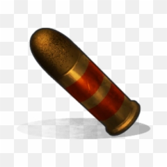 Pistol Bullet - Rust png
