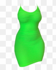Dress Dresses Green Neon Neongreen Cute - Cocktail Dress Png,Dresses Png
