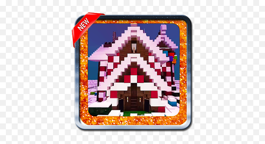 Gingerbread House Mcpe Map Apk 10 - Download Apk Latest Version Art Png,Gingerbread House Icon