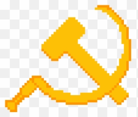 Pixilart - Hammer and Sickle by Anonymous Pixel And png