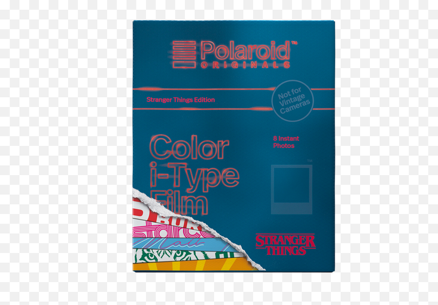 Color I - Type Film Stranger Things Edition Polaroid Color Itype Film Stranger Things Png,Polaroid Transparent