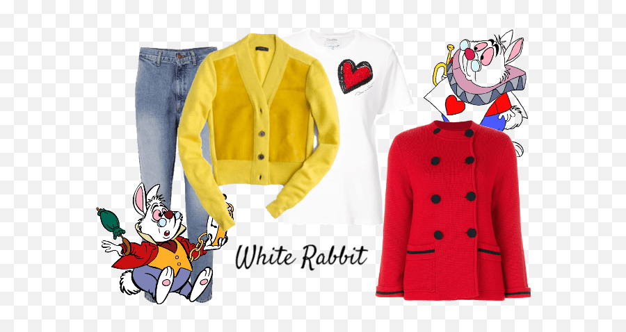 Download White Rabbit Disneybound - White Rabbit Full Size Alice And Wonderland Disney Bound Png,White Rabbit Png