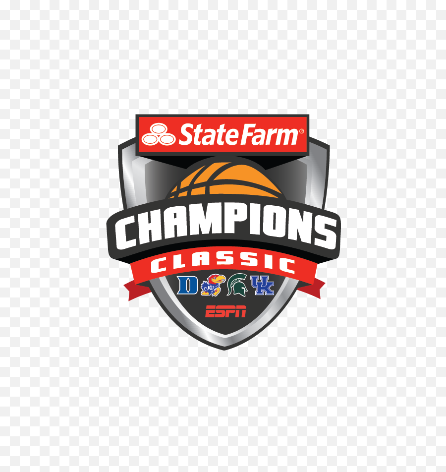 Champions Classic - State Farm Champions Classic Png,Michigan State Football Logos