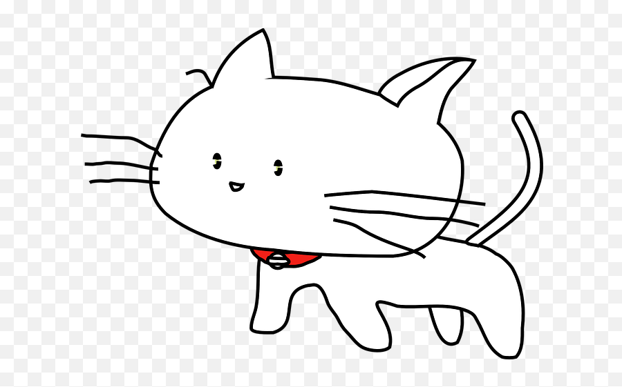 Cat Pet Animal Cute C - Clipart Of Cats Cat Cartoon Png Black And White,Cute Cat Png