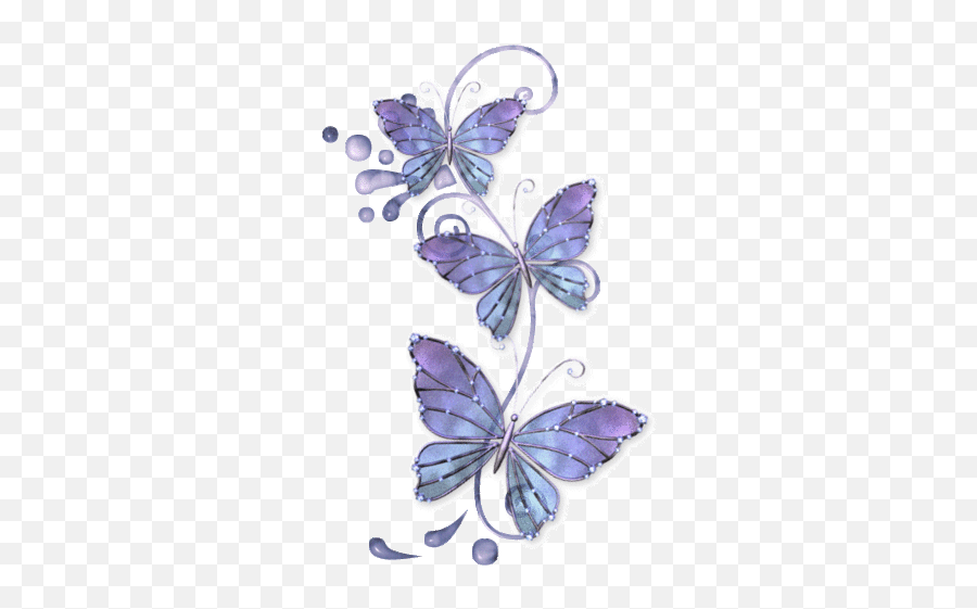 Blue Butterflies Butterfly Photos Purple - Watercolor Purple Butterfly Png,Blue Butterfly Transparent Background