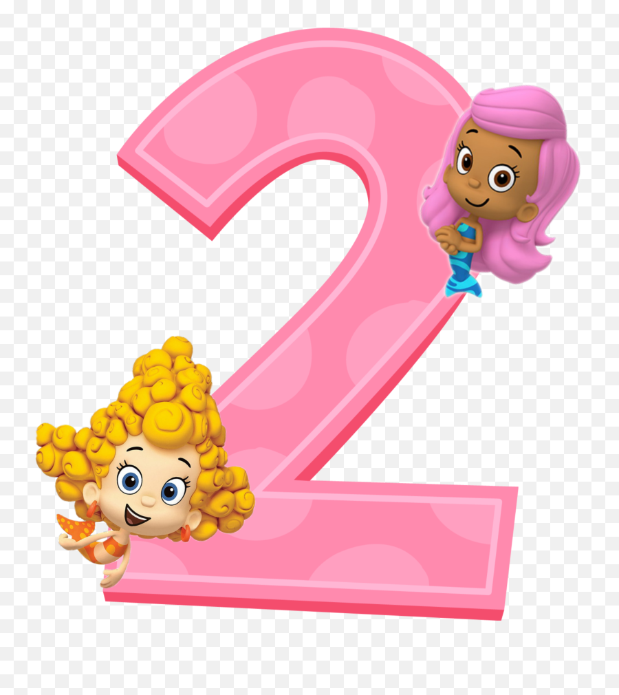Happybirthday 2 Bubbleguppies - Bubble Guppies Number 2 Png,Bubble Guppies Png