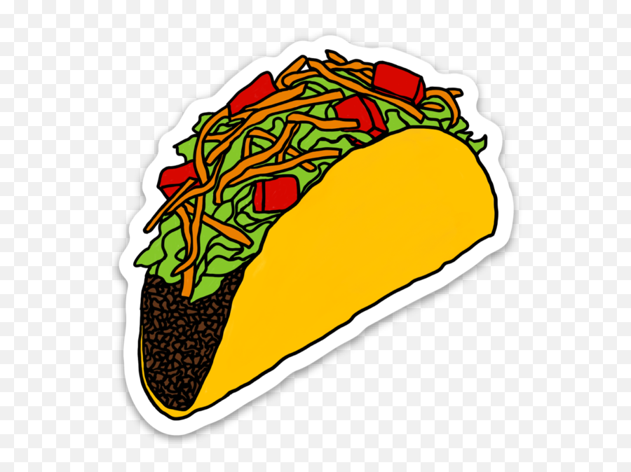 Taco Magnet - Taco Sticker Png,Tumblr Stickers Png