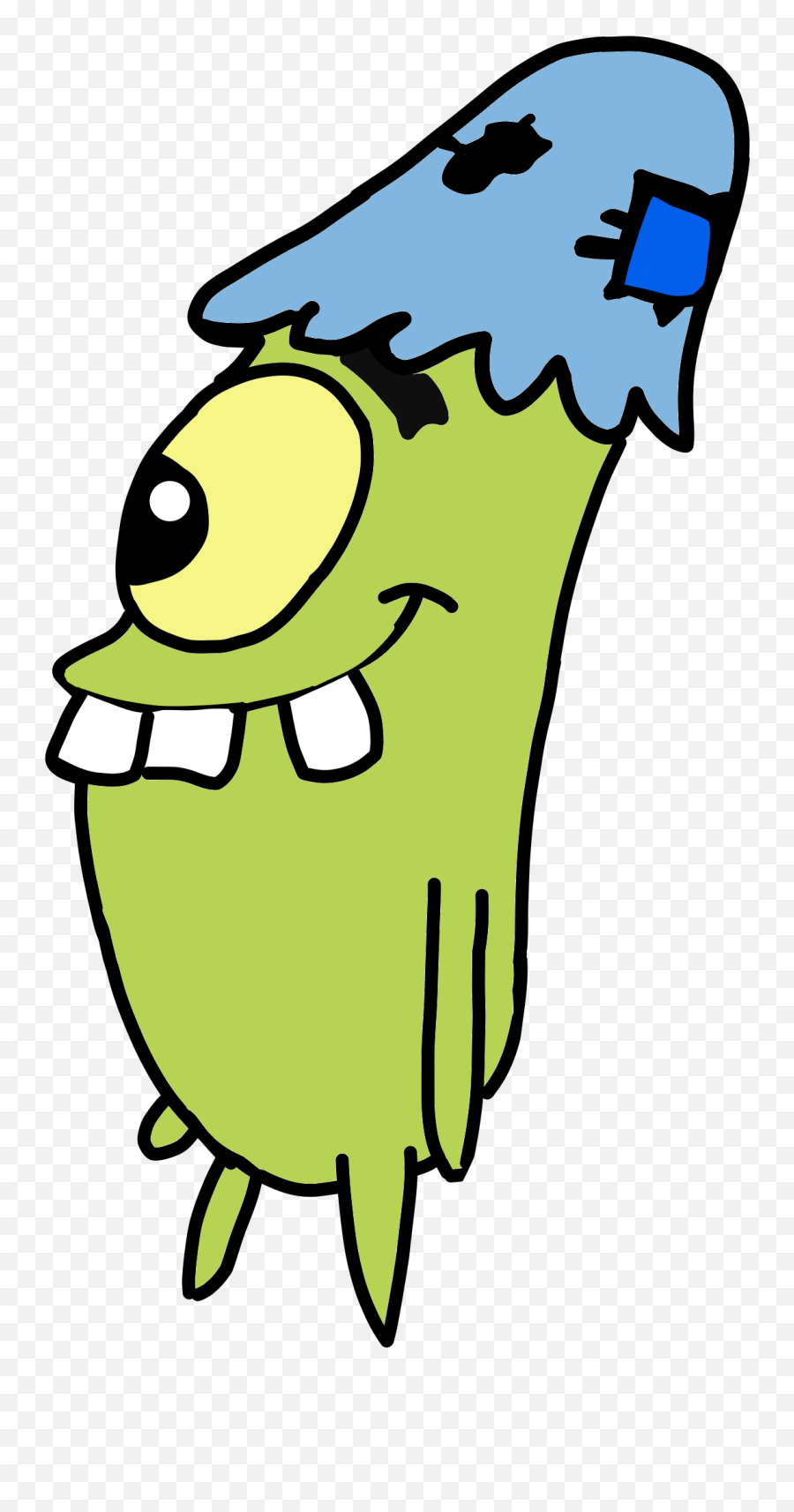 Clem Plankton Clipart - Can T Read Plankton Png,Plankton Png