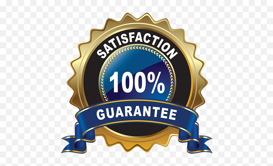 Picture - 100 Satisfaction Guarantee Vector Png,Satisfaction Guaranteed Logo