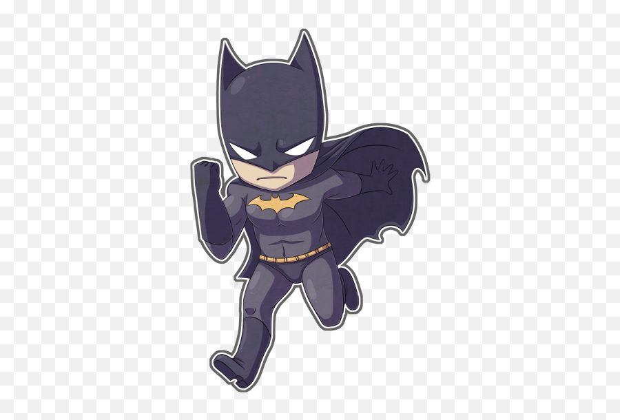 Download I Know Itu0027s Been A While There Are Cobwebs - Batman Chibi Art Png,Cobwebs Png