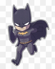 Download I Know Itu0027s Been A While There Are Cobwebs - Batman Chibi Art Png,Cobwebs Png