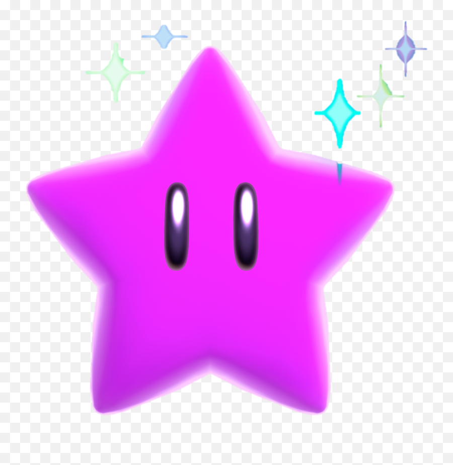 Super Mario Purple Star Png Image With - Super Mario Boost Star,Mario Star Png