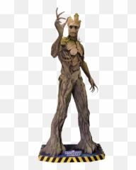 Guardians Of The Galaxy - Groot 11 Scale Lifesize Statue Adult Groot Gardians Of The Galaxy Png,Groot Png