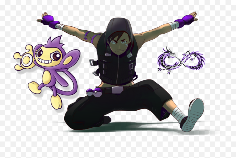 Ninja Trainer Sean - Pokequests Male Cool Pokemon Trainer Oc Png,Pokemon Trainer Transparent