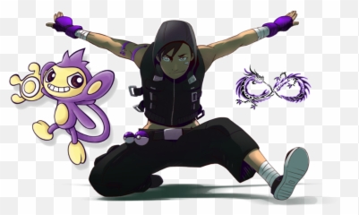 Ninja Trainer Sean - Pokequests Male Cool Pokemon Trainer Oc Png,Pokemon Trainer Transparent