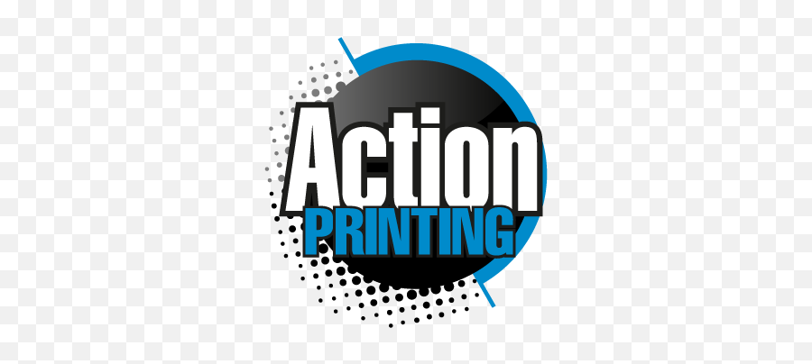 Action Printing Vector Logo - Logo Vector Png Keren,Logo Vector