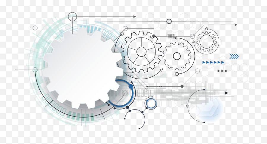 Download Clip Transparent Library Technology Illustration - Circle Png,Technology Background Png