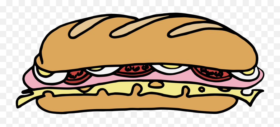 Hamburgerfoodcheeseburger Png Clipart - Royalty Free Svg Png Sandwich Clipart Black And White,Cheeseburger Png