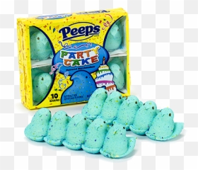 Download Peeps Party Cake Marshmallow Chicks 10 Pack For - Peeps Flavours Party Cake Png,Peeps Png