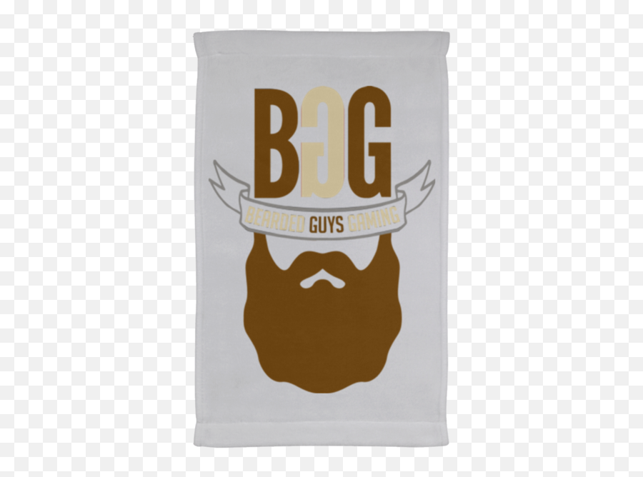Beardedguysgaming Single Beard Logo Kitchen Towel - 11 X 18 Inch Guinness Png,Beard Logo
