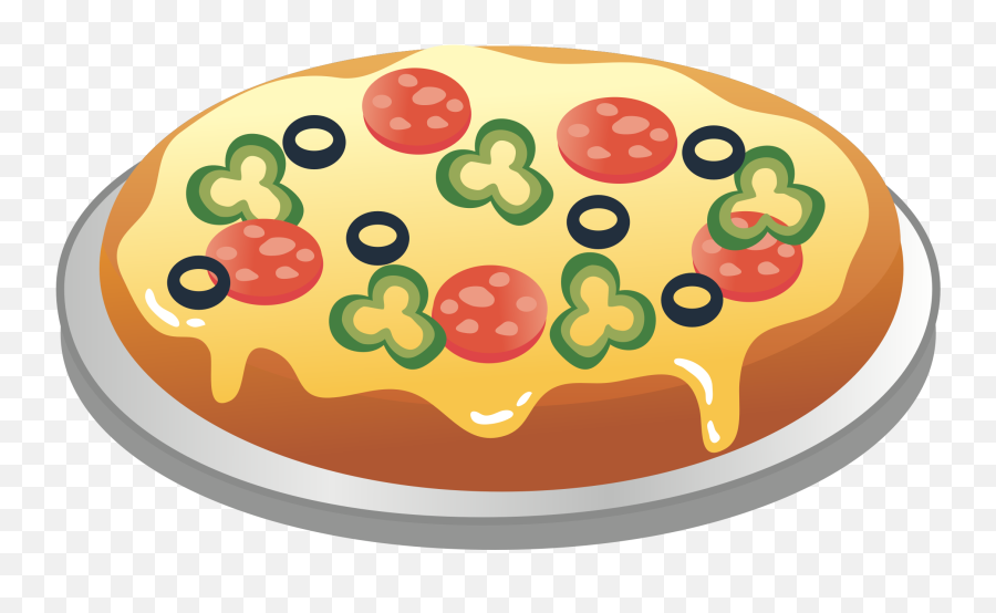 Circle Clipart Pizza Transparent Free For - Small Clip Art Pizza Png,Pizza Clipart Png