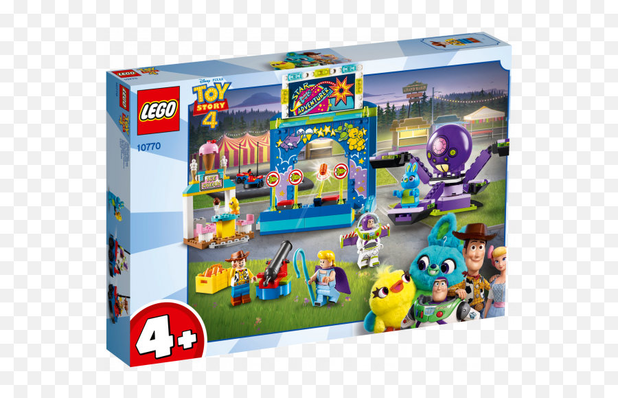 Le10770 Toy Story 4 Buzz U0026 Woodyu0027s Carnival Mania Lego - Lego Toys Story 4 Png,Woody And Buzz Png