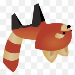 Tiny Wolf Cliparts - Animal Jam Red Panda Drawing Png Animal Jam Transparent Red Panda,Red Panda Transparent