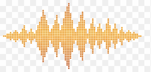 Block Display Sound Waves - Graphic Design Transparent Png